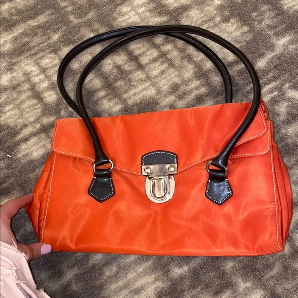barney’s hand bag